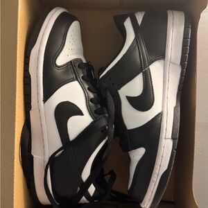 Nike Dunk Low Black and White Sneakers